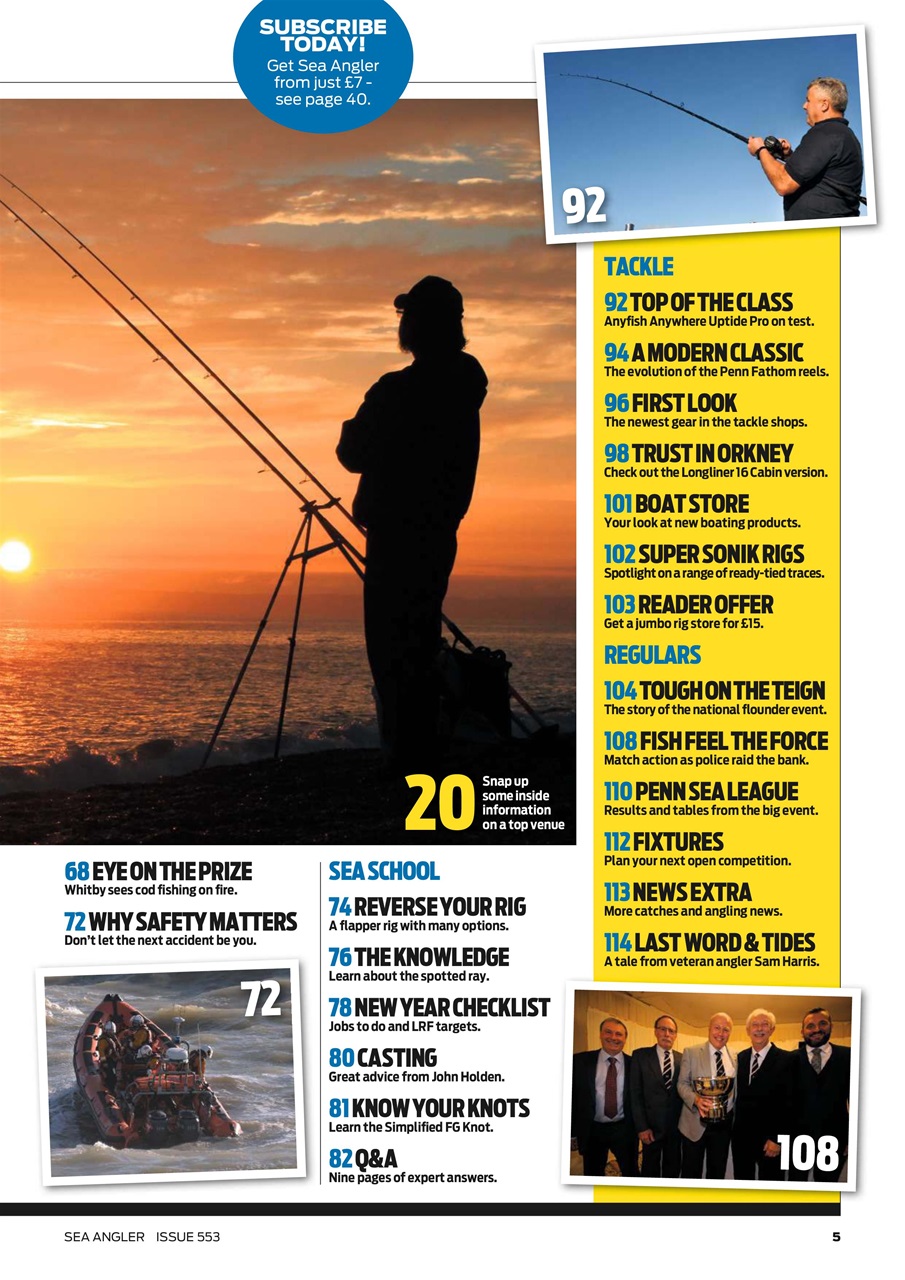 Sea Angler Preview Pages