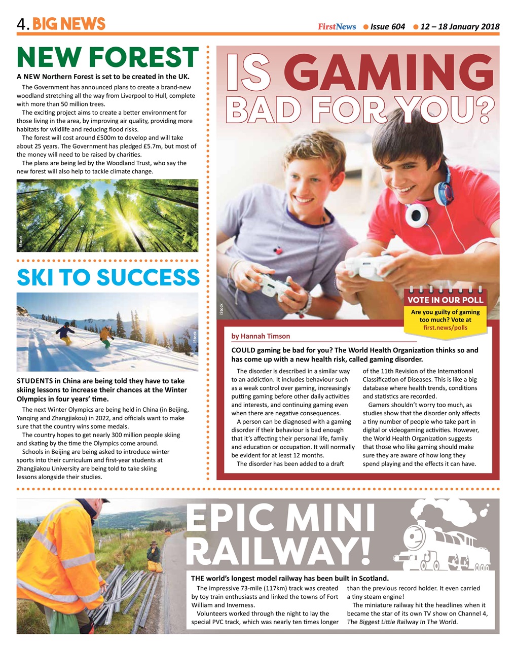 First News Preview Pages