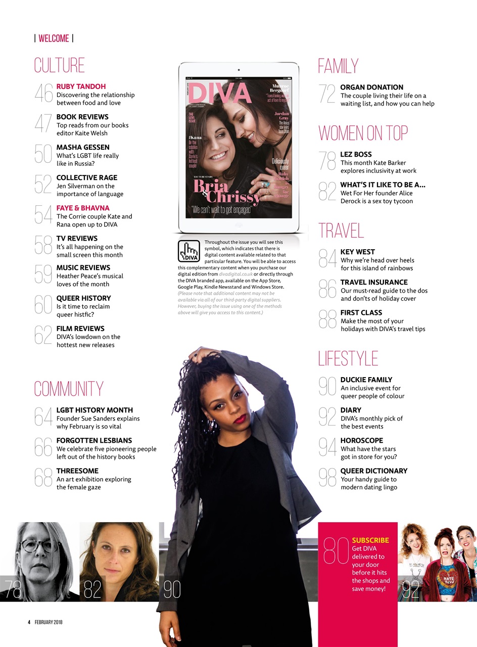 DIVA Magazine Preview Pages