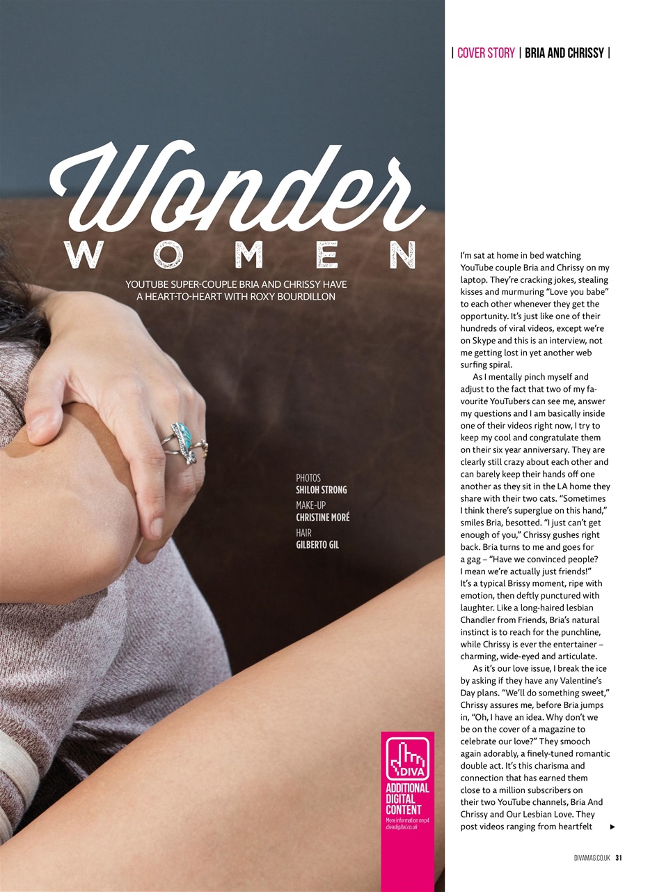 DIVA Magazine Preview Pages