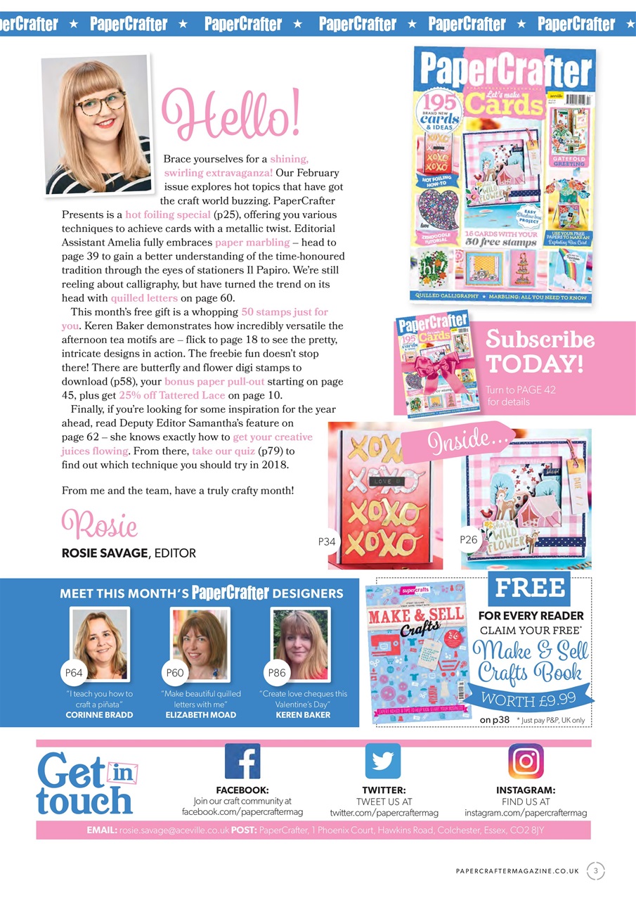 PaperCrafter Preview Pages