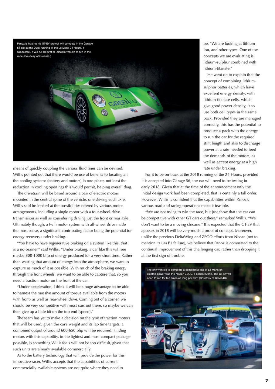 Race Engine Technology Preview Pages