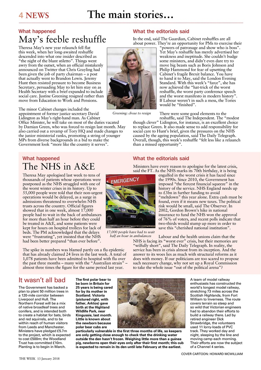 The Week Preview Pages