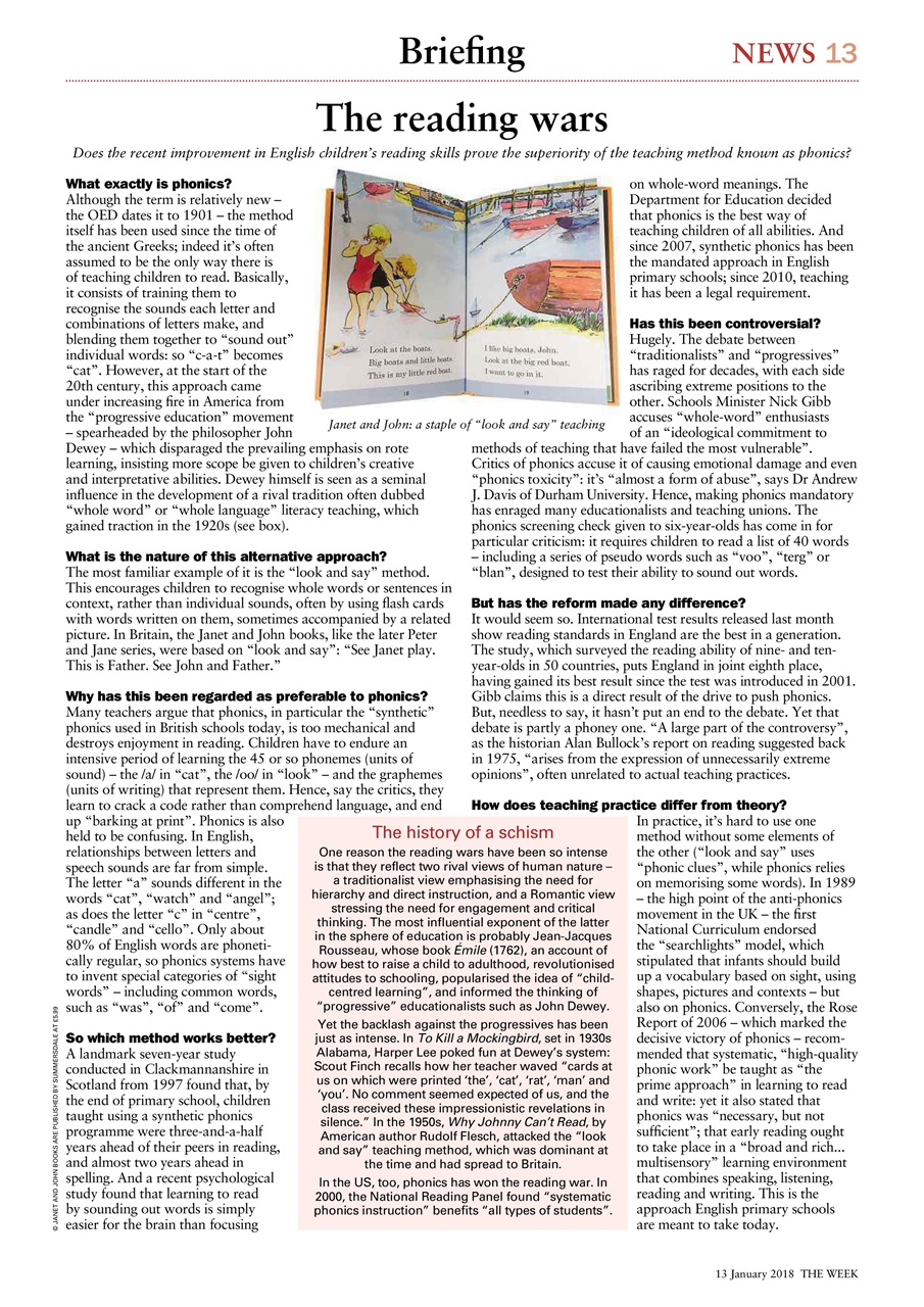 The Week Preview Pages