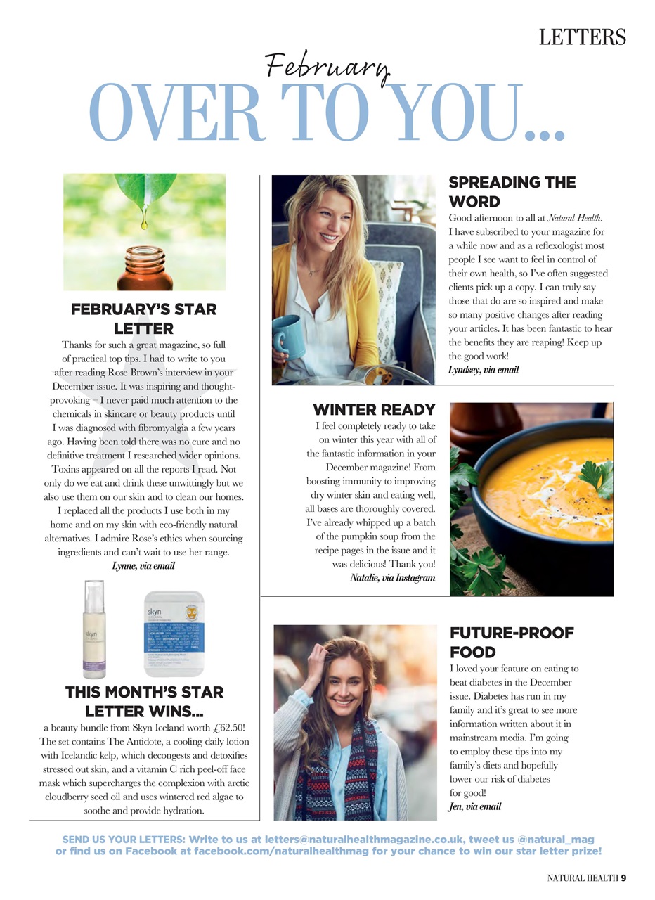 Natural Health Preview Pages