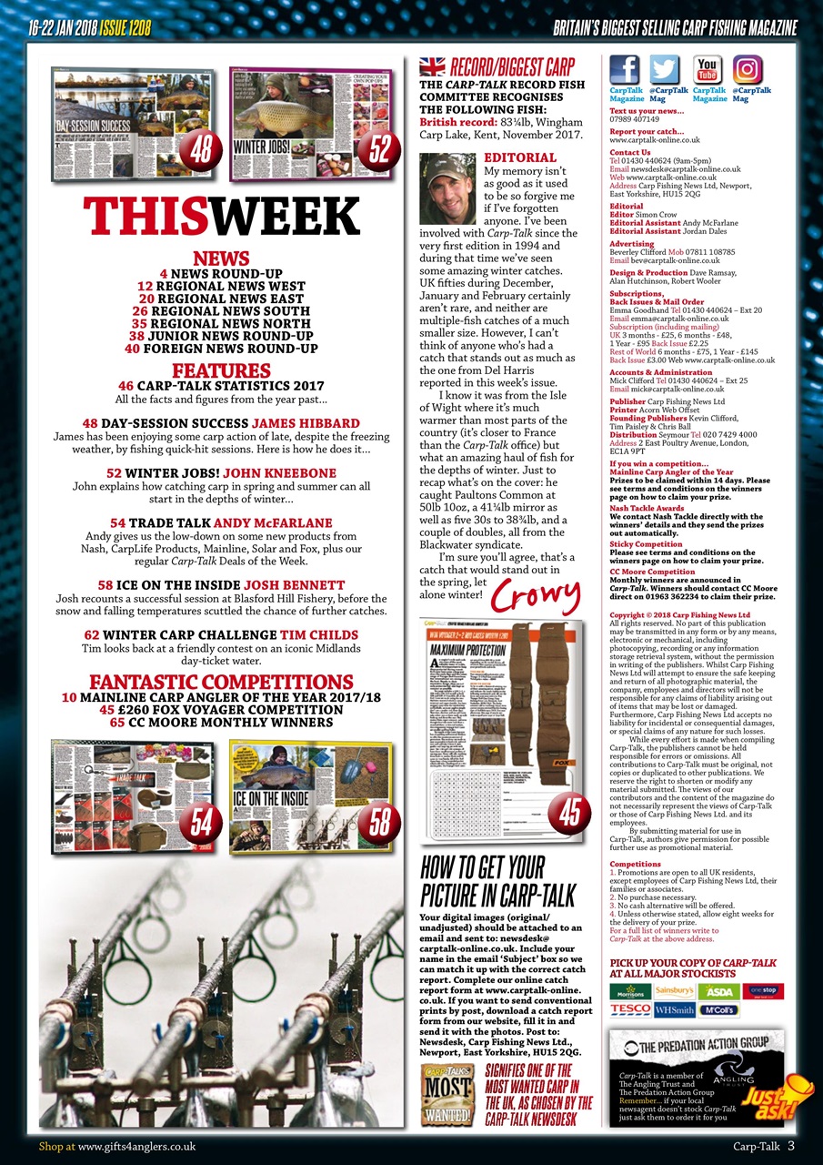 Carp-Talk Preview Pages