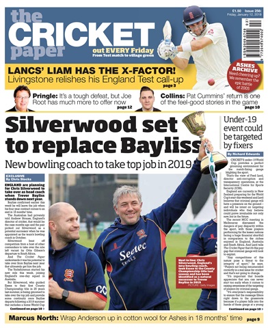 The Cricket Paper issue 12th January 2018