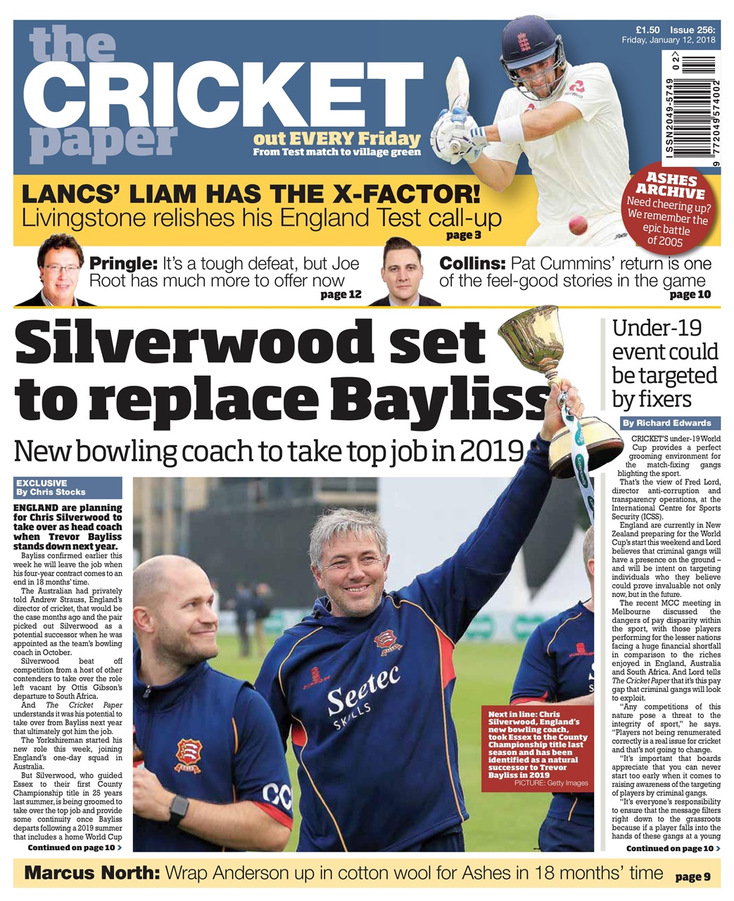 The Cricket Paper Preview Pages