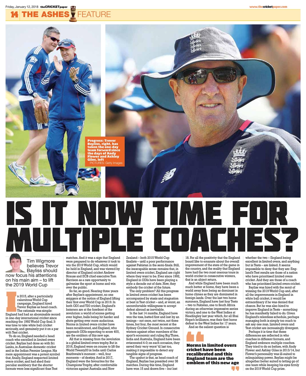 The Cricket Paper Preview Pages