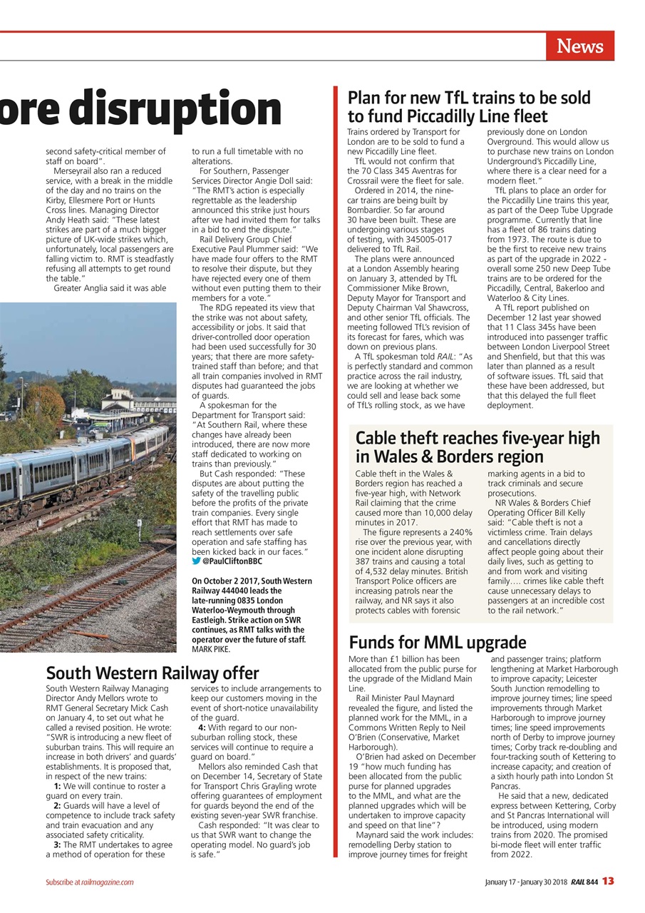 Rail Preview Pages