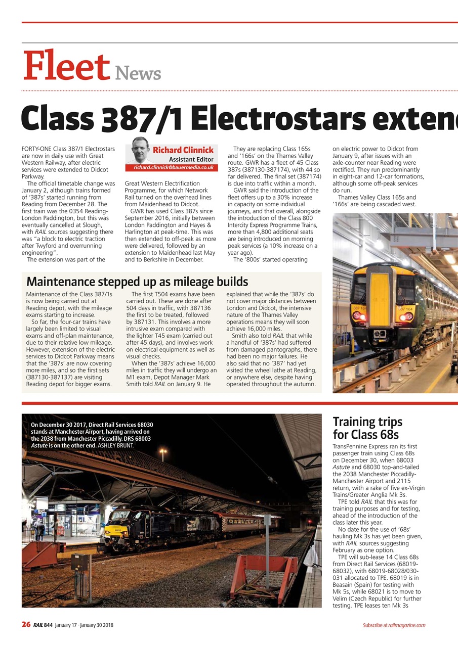 Rail Preview Pages