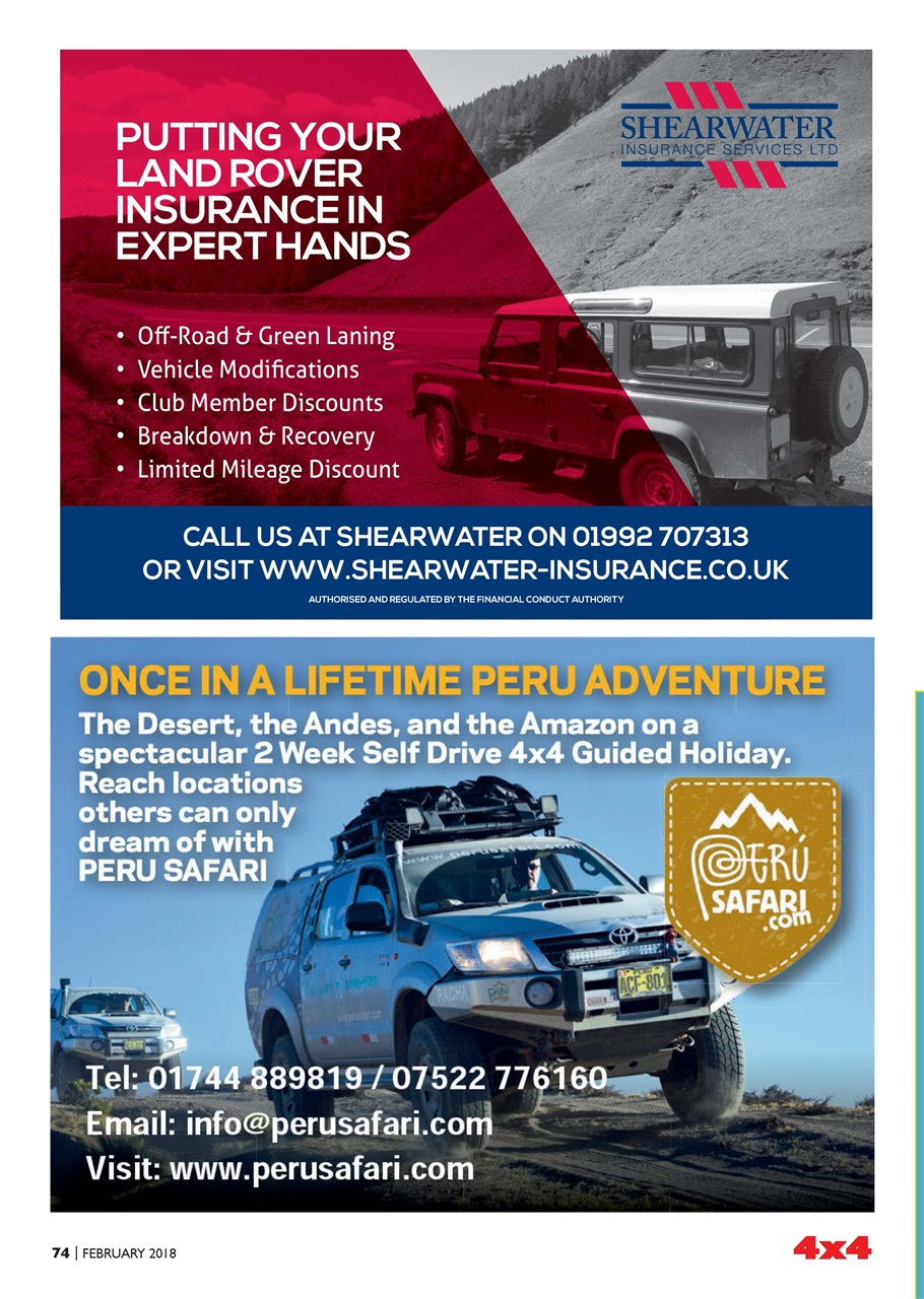 Overlander 4X4 Preview Pages