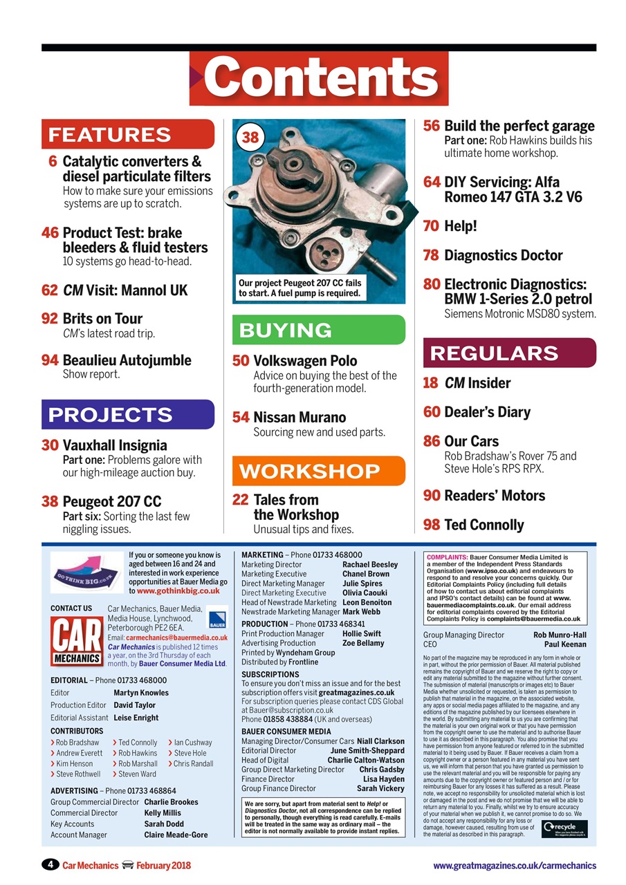 Car Mechanics Preview Pages