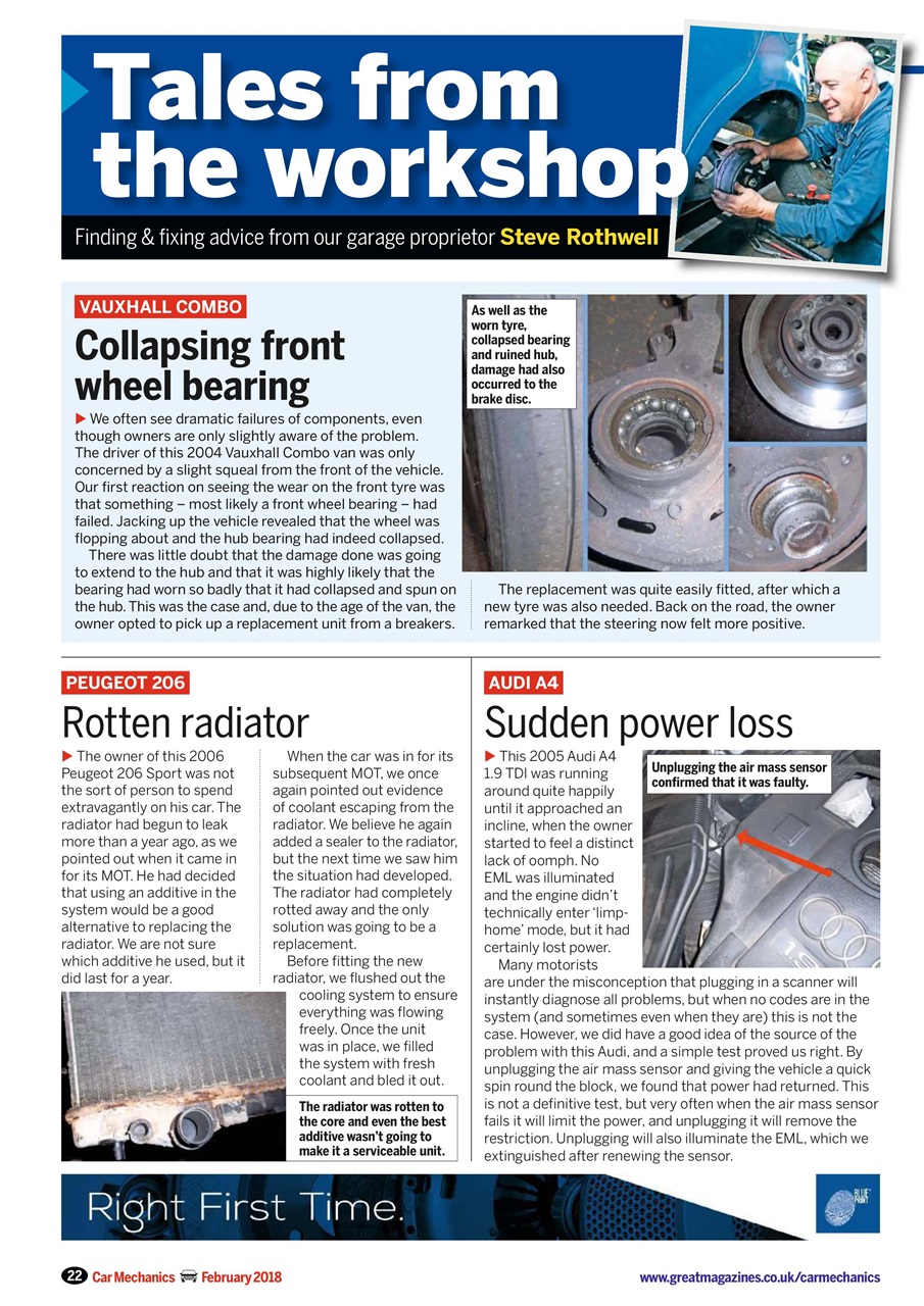 Car Mechanics Preview Pages