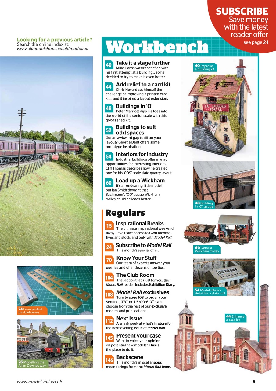 Model Rail Preview Pages