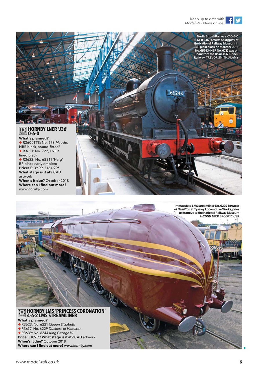 Model Rail Preview Pages