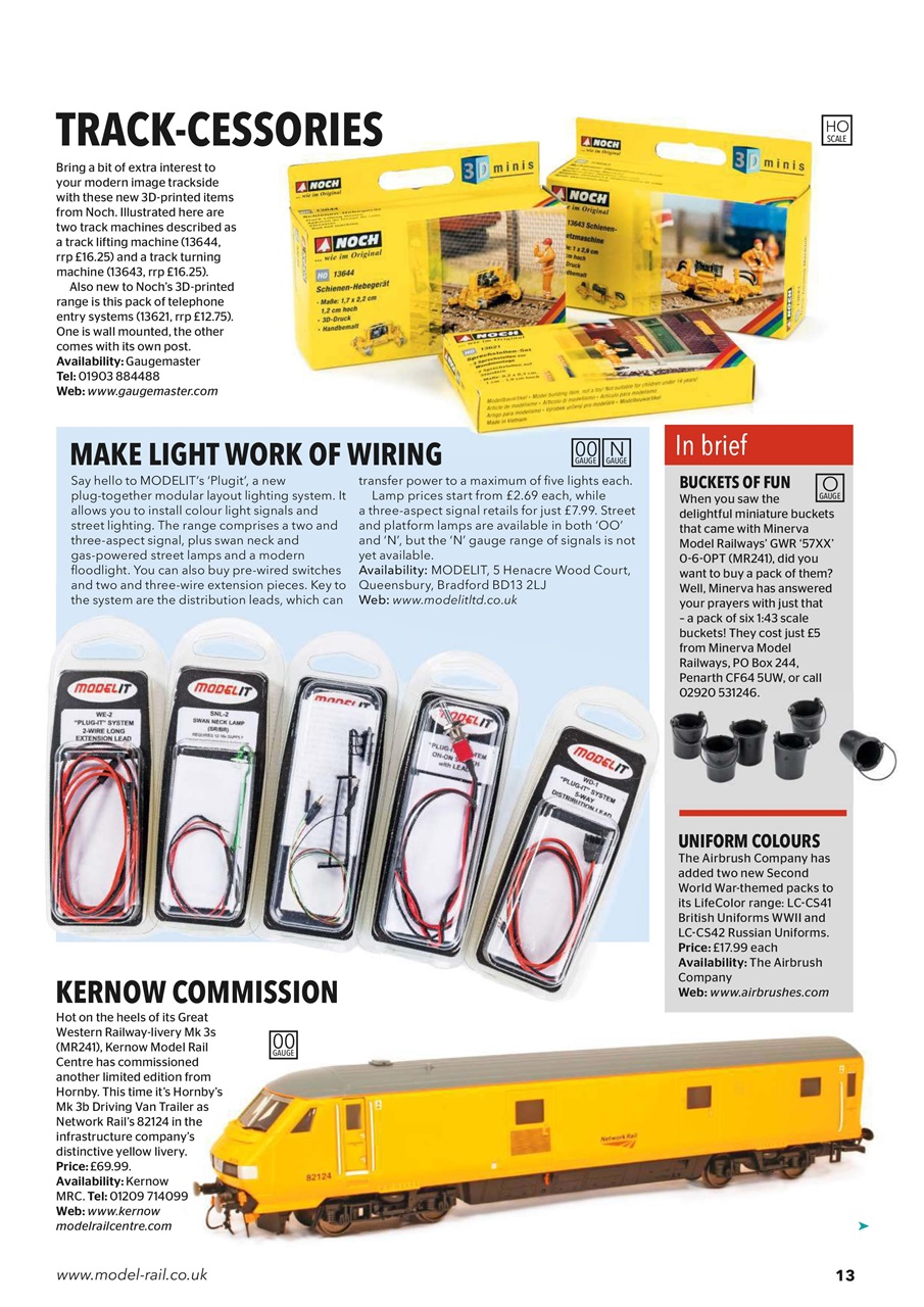 Model Rail Preview Pages