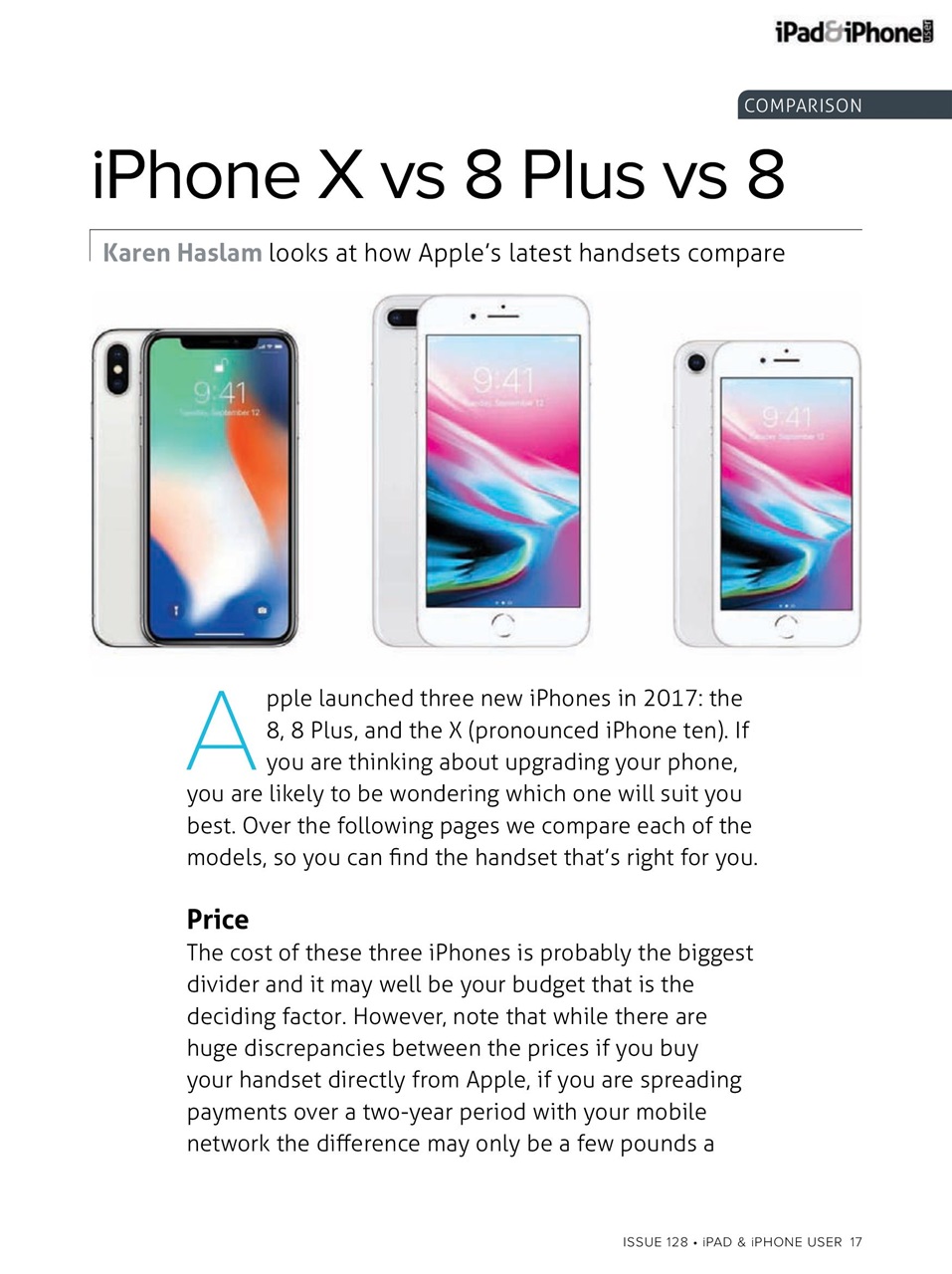 iPad and iPhone User Preview Pages