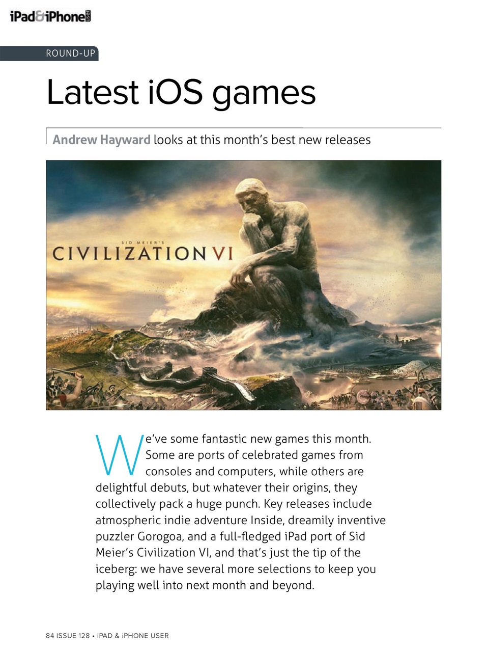 iPad and iPhone User Preview Pages