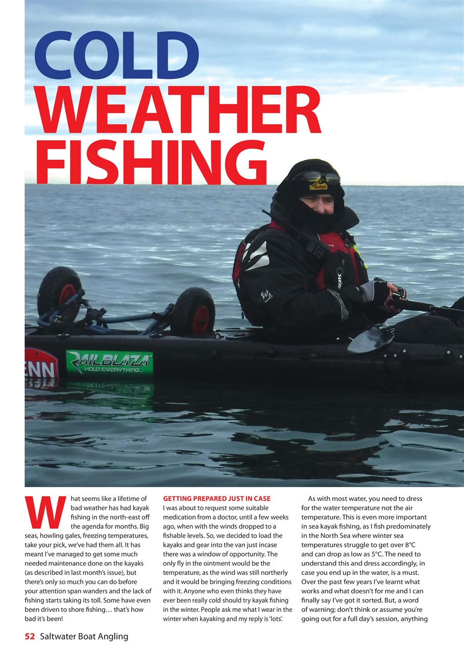 Saltwater Boat Angling Preview Pages