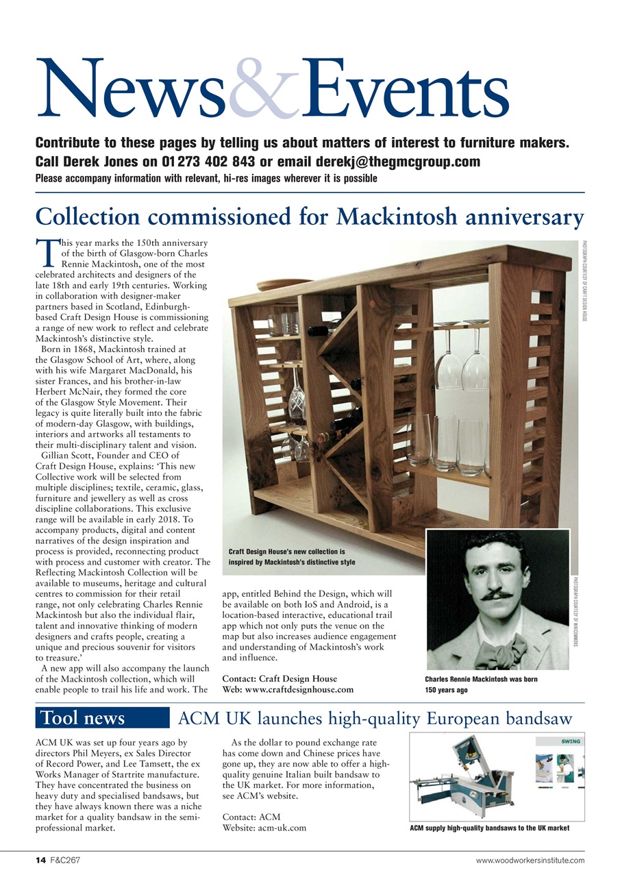 Furniture & Cabinetmaking Preview Pages