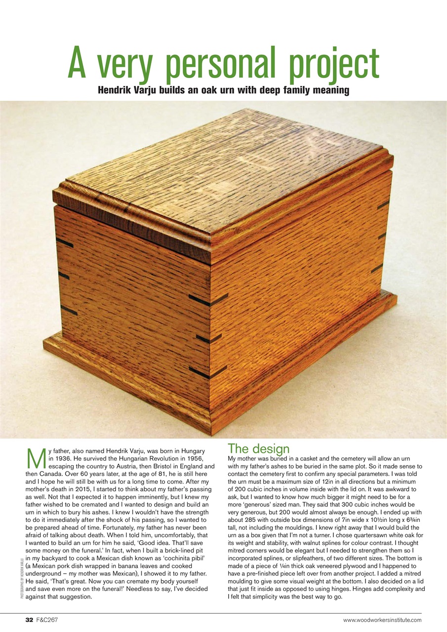 Furniture & Cabinetmaking Preview Pages