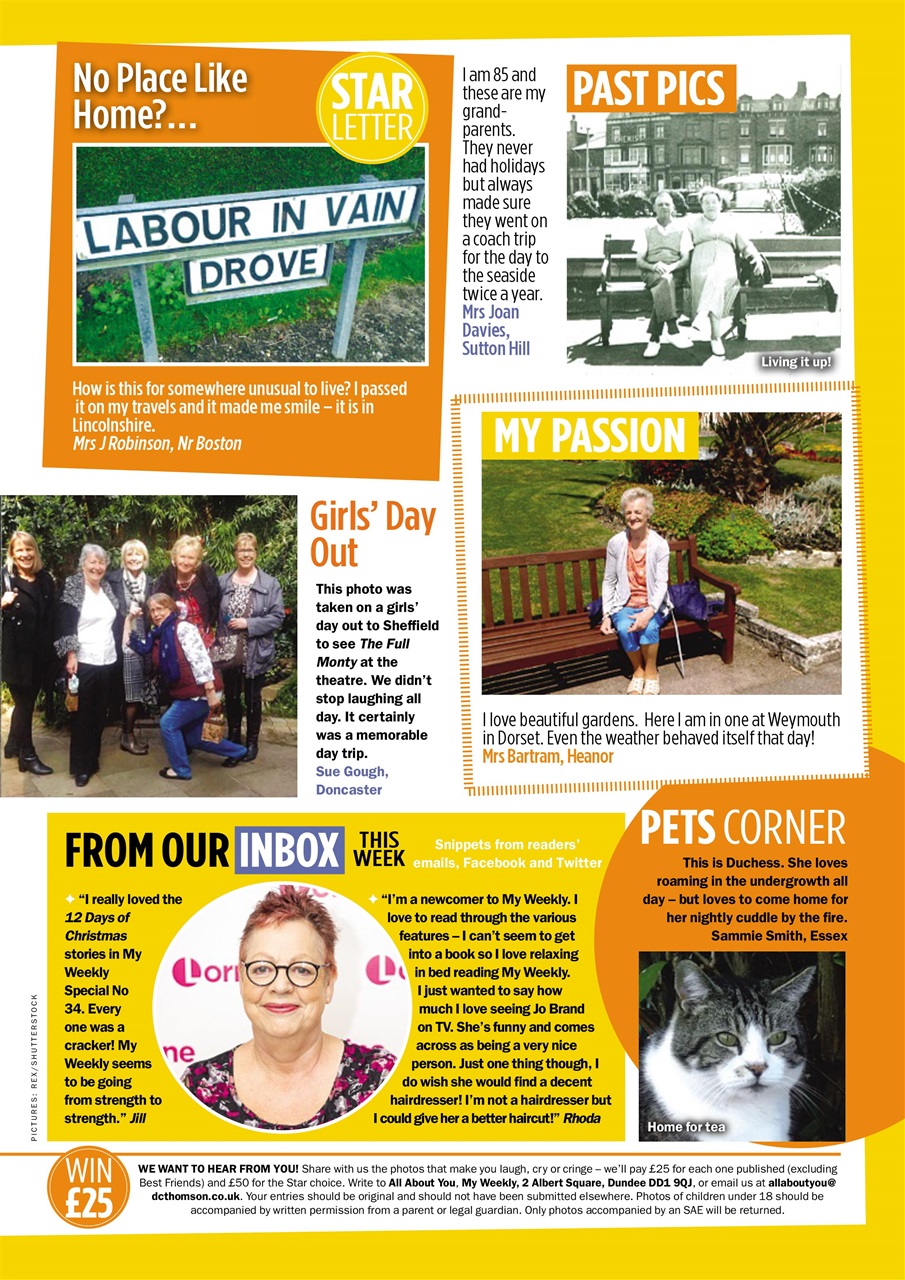 My Weekly Preview Pages