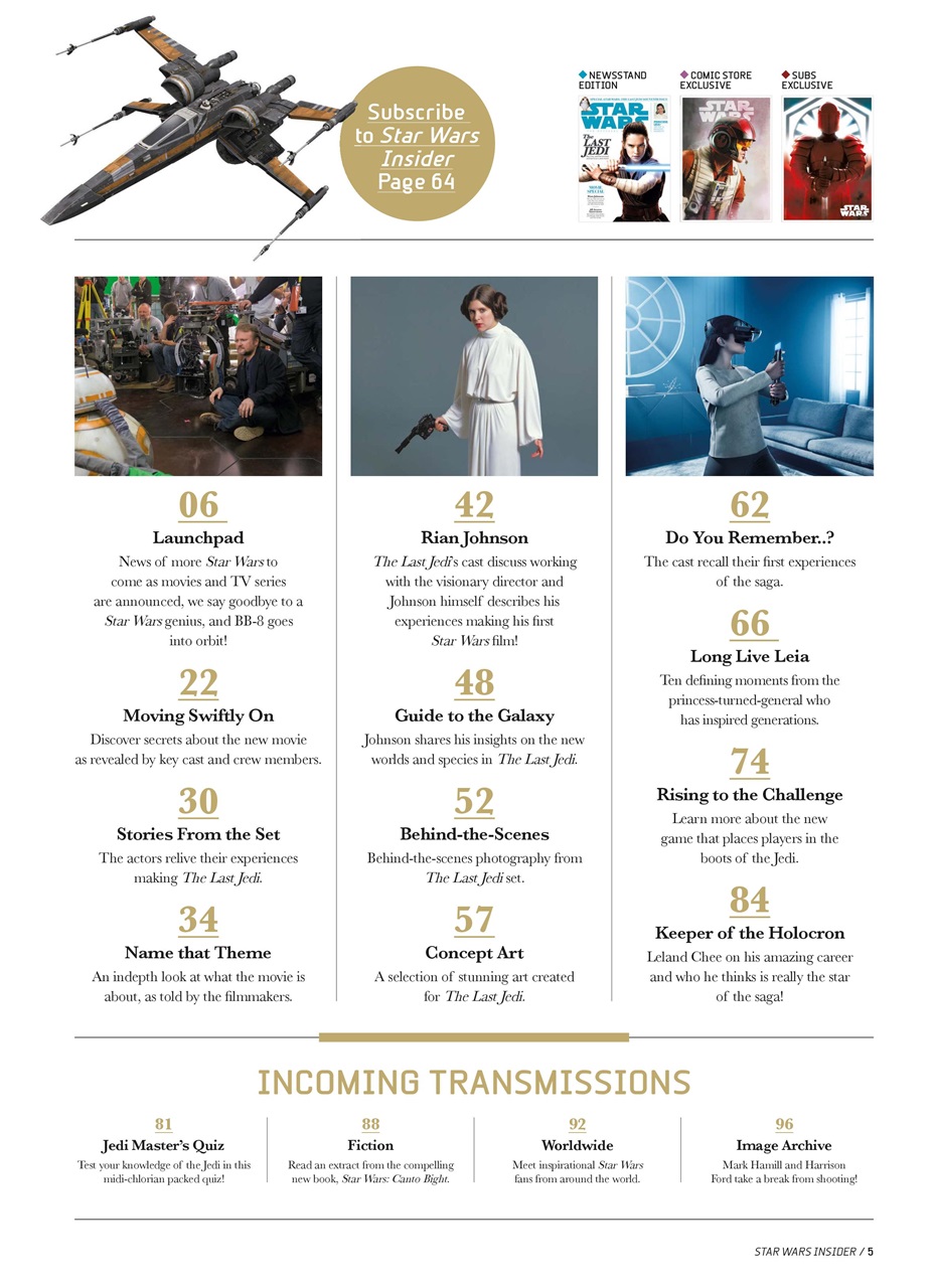 Star Wars Insider Preview Pages