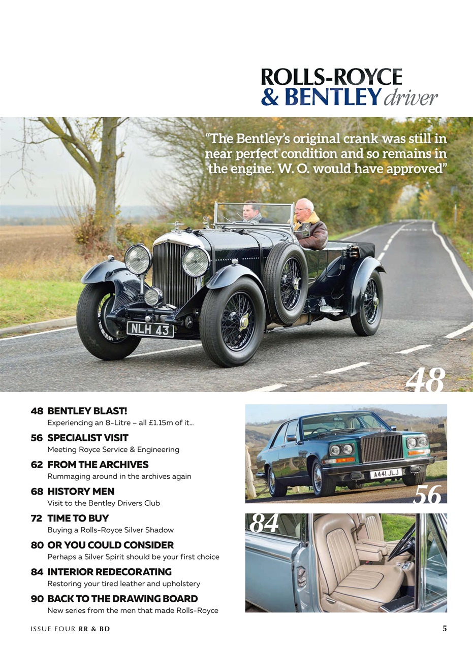 Rolls-Royce & Bentley Driver Preview Pages
