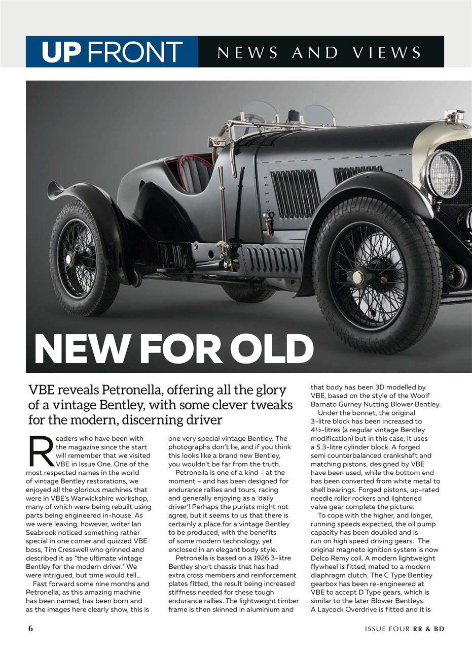 Rolls-Royce & Bentley Driver Preview Pages