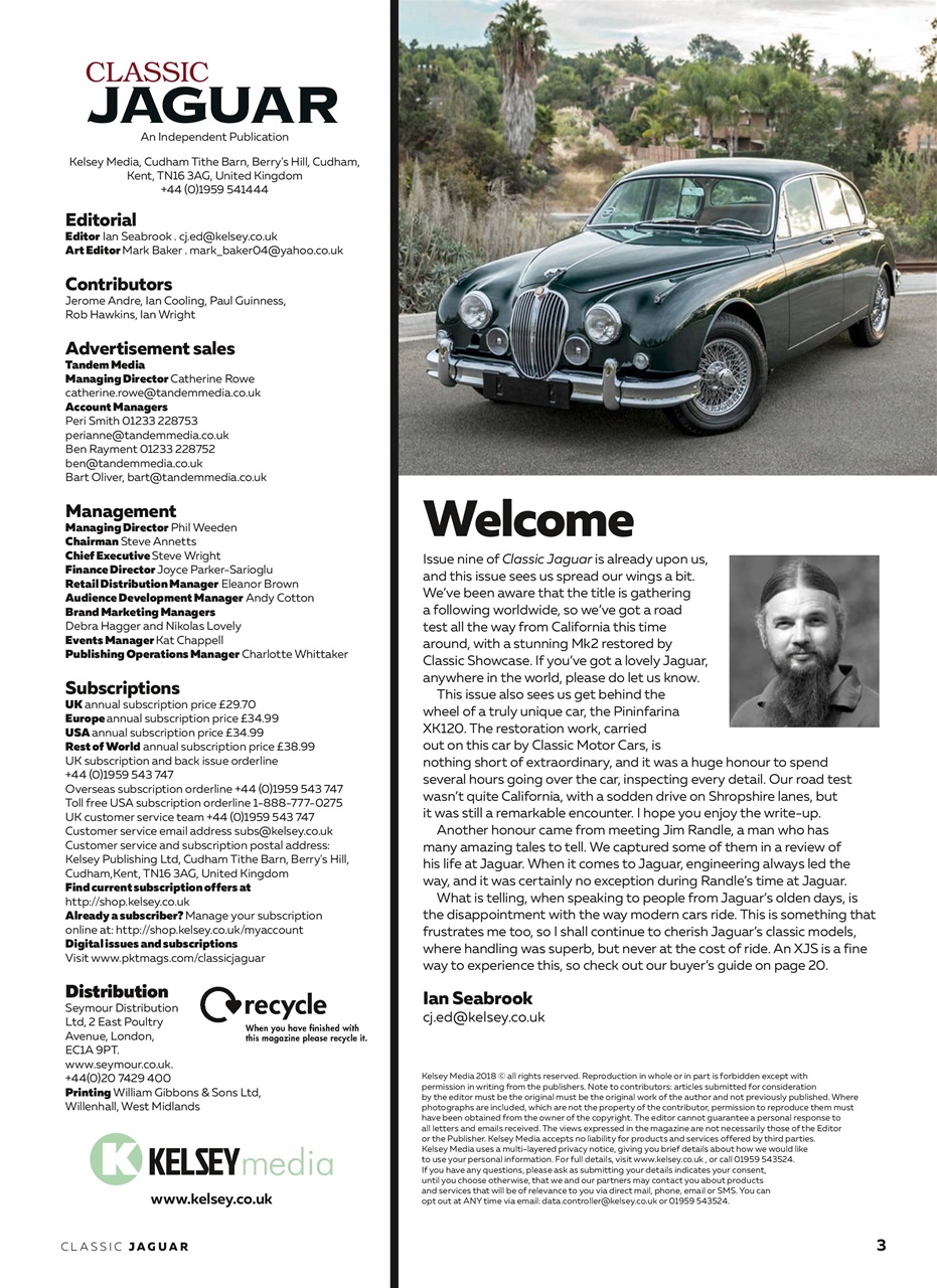 Classic Jaguar Preview Pages