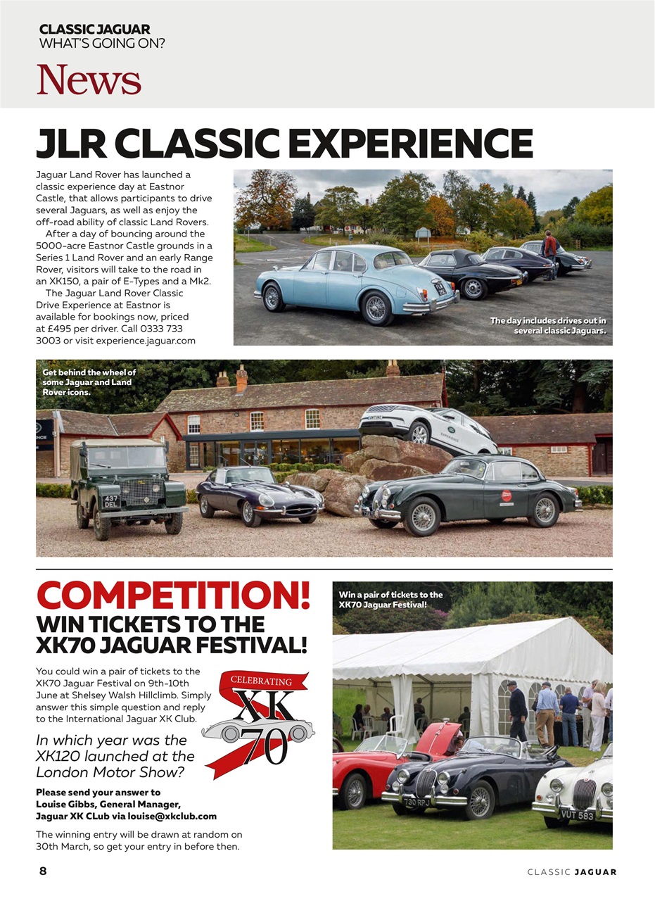 Classic Jaguar Preview Pages