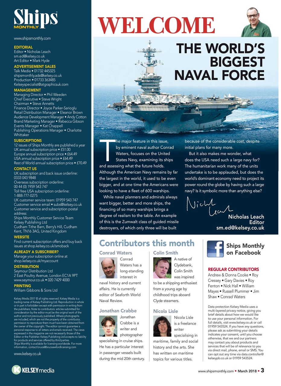 Ships Monthly Preview Pages