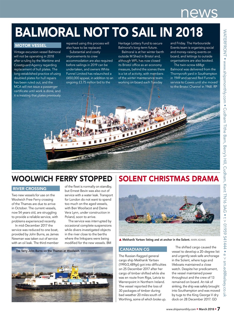 Ships Monthly Preview Pages