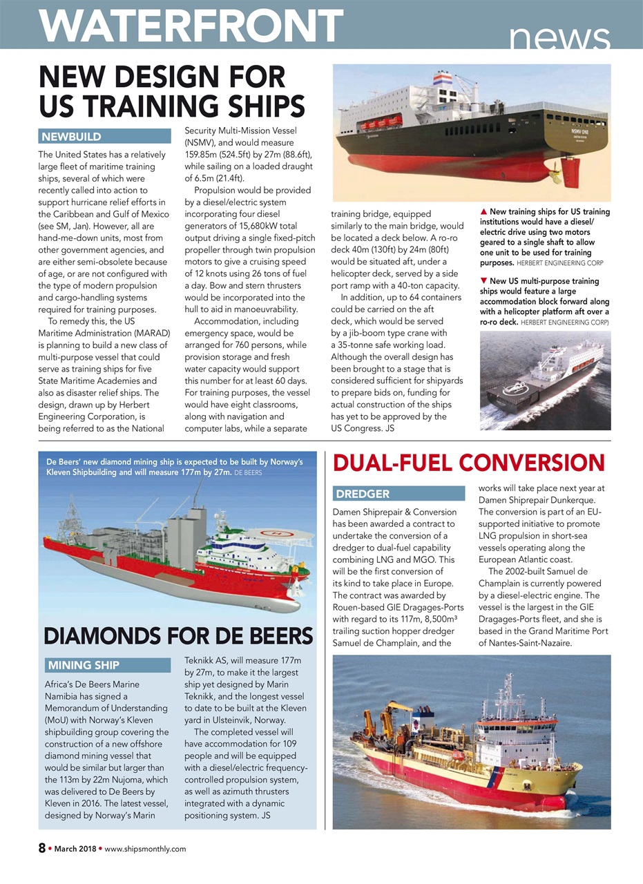 Ships Monthly Preview Pages