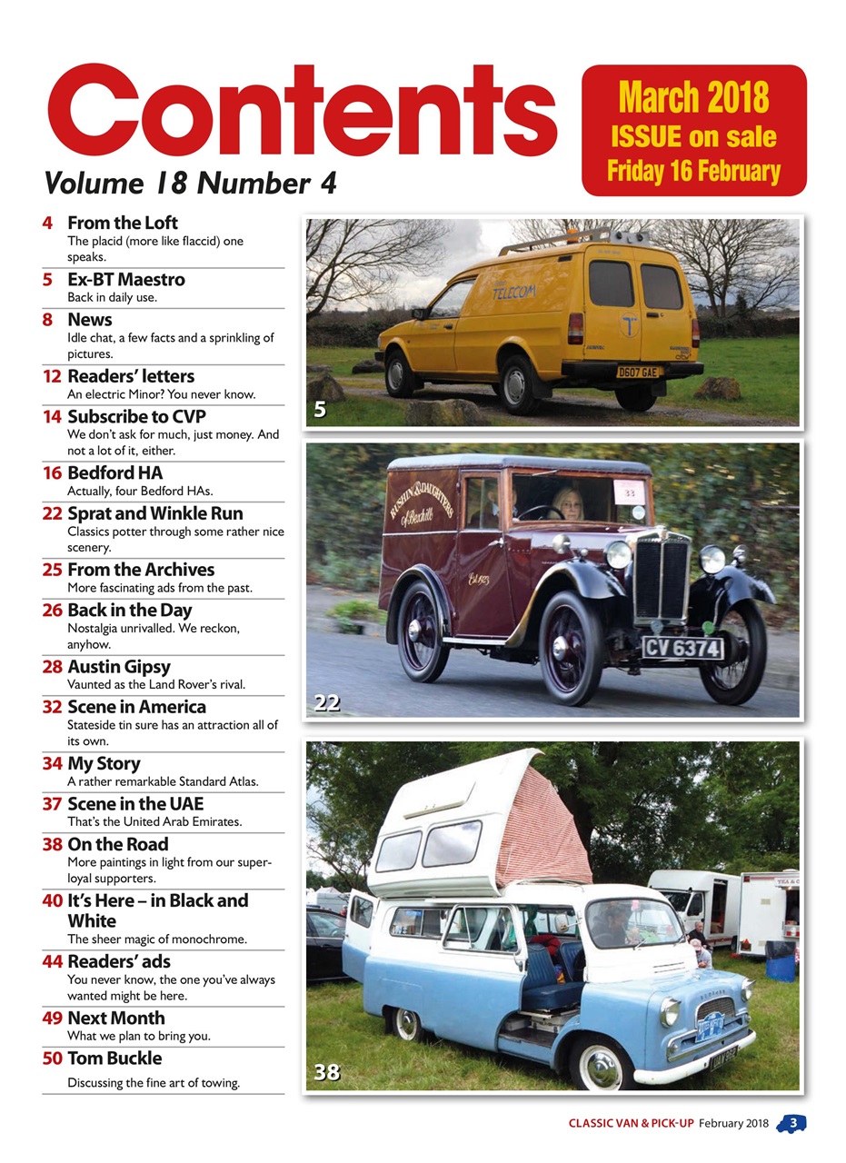 Classic Van & Pick-up Preview Pages