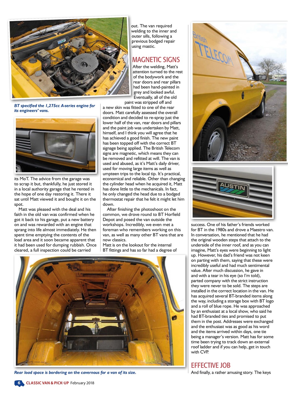 Classic Van & Pick-up Preview Pages