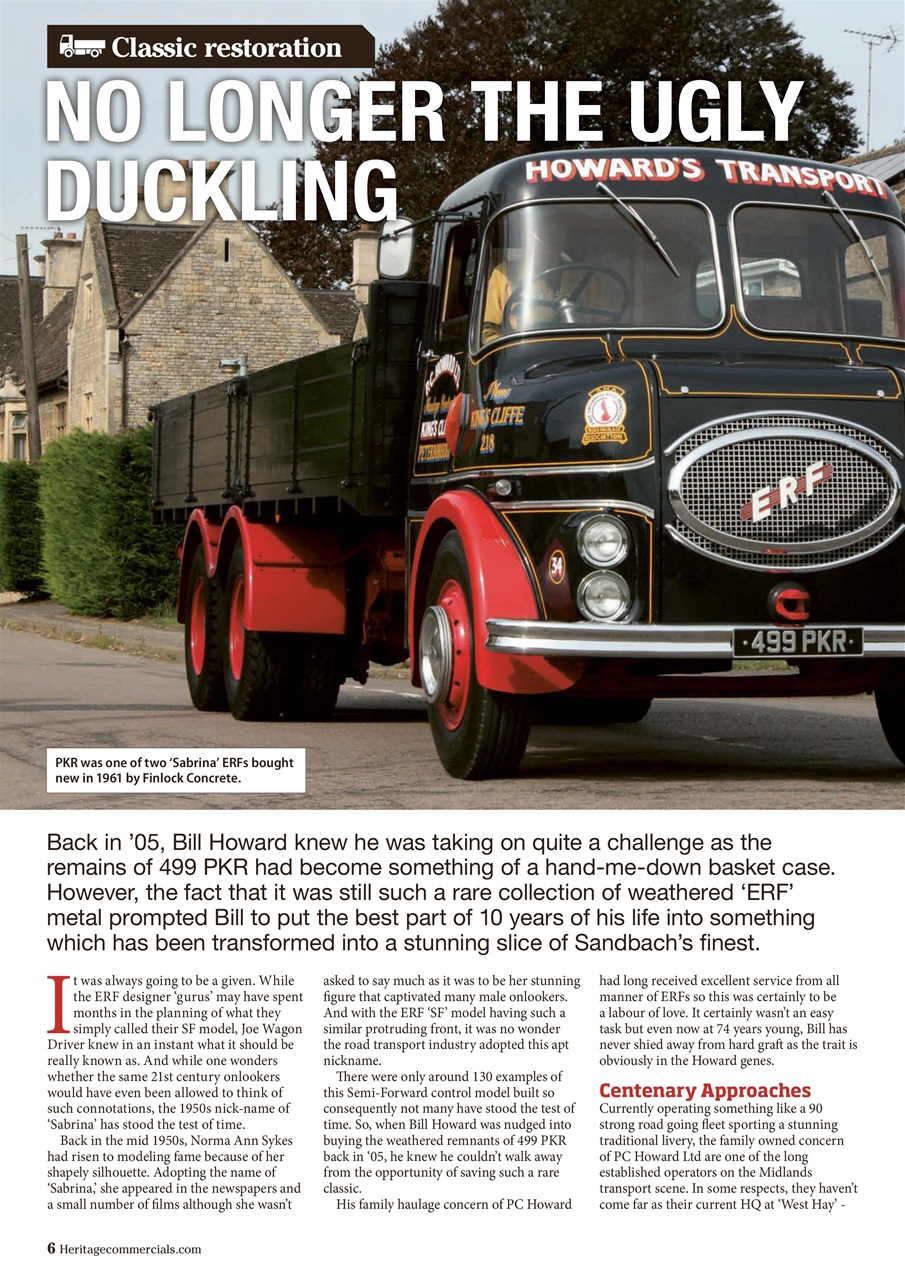 Heritage Commercials Magazine Preview Pages