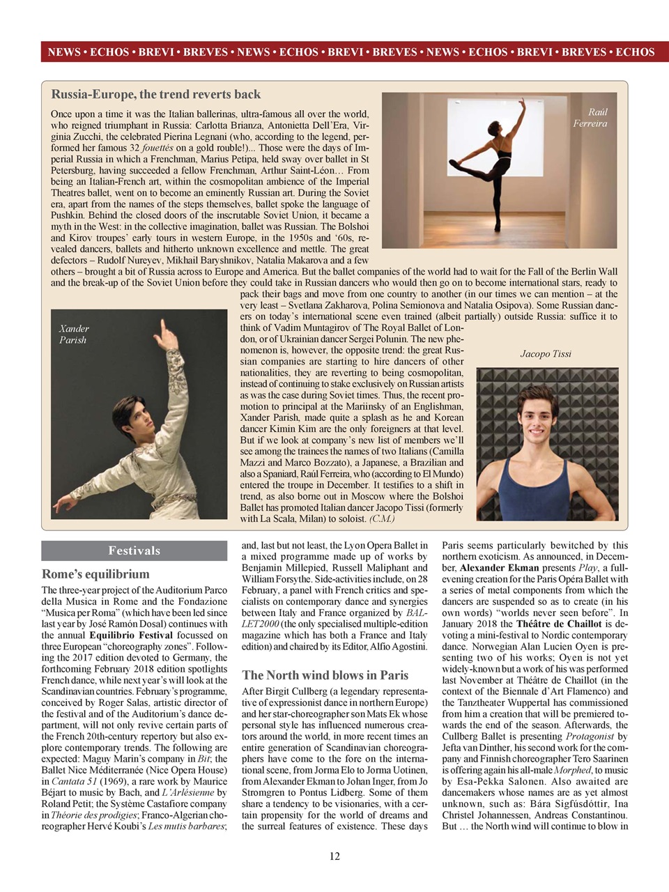 BALLET2000 English Edition Preview Pages