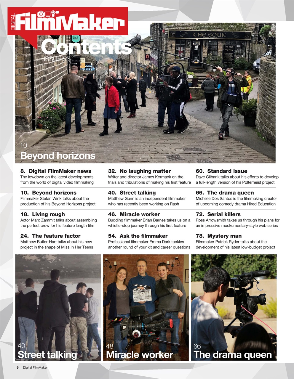 Digital FilmMaker Preview Pages