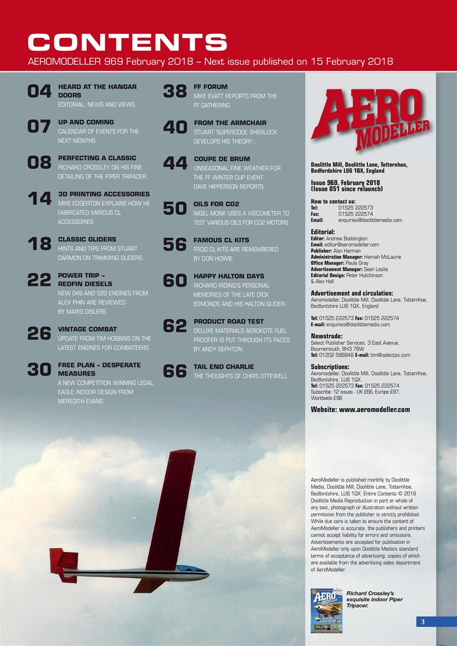 AeroModeller Preview Pages