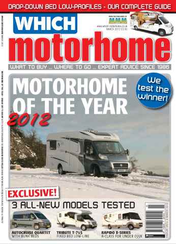 What Motorhome magazine issue March 2012
