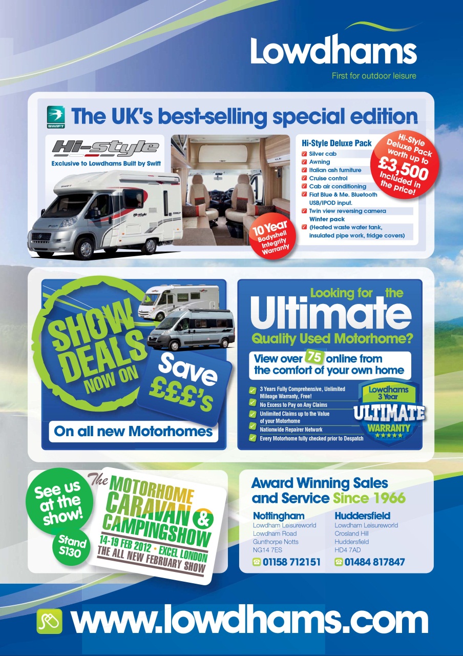 What Motorhome magazine Preview Pages