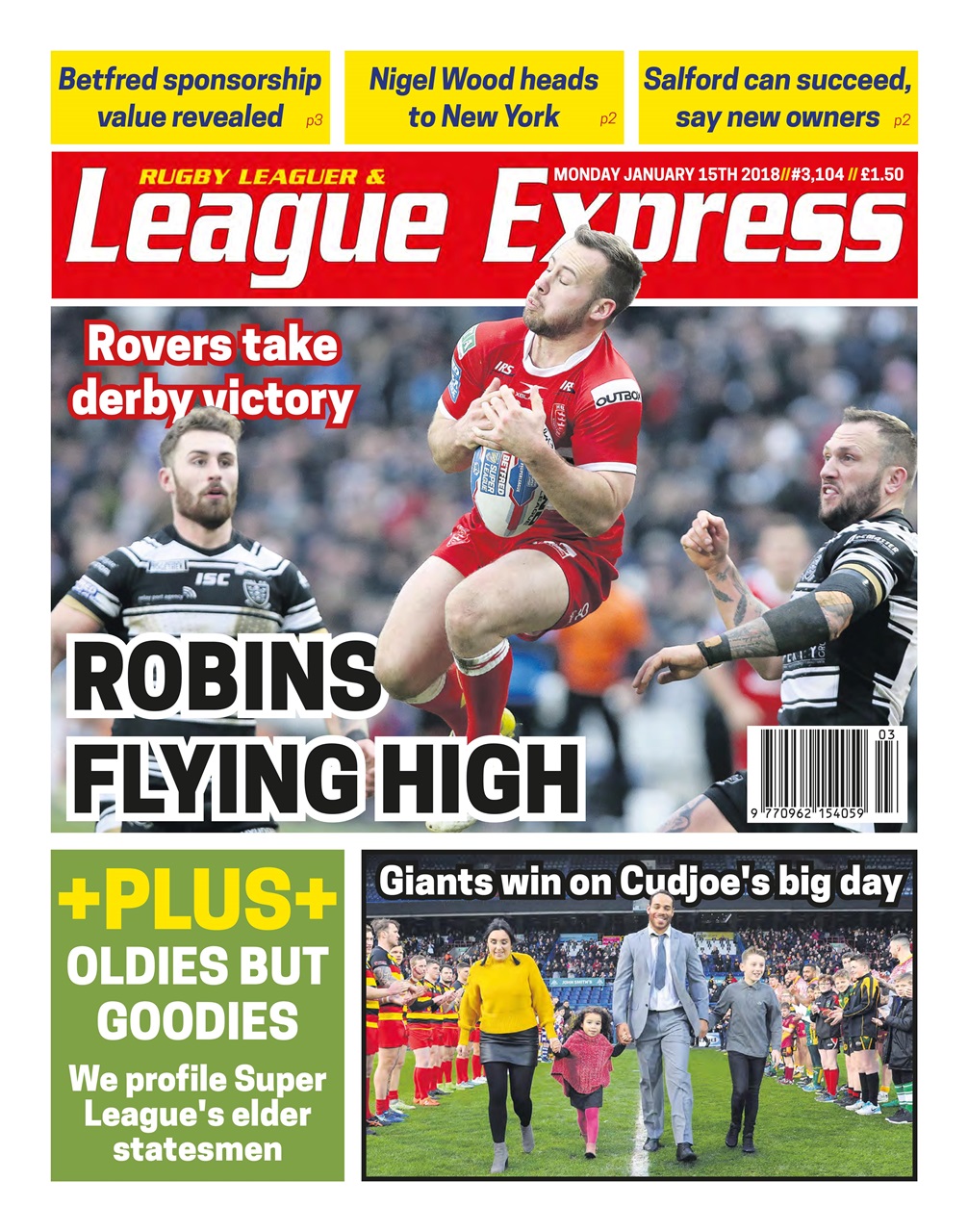 League Express Preview Pages