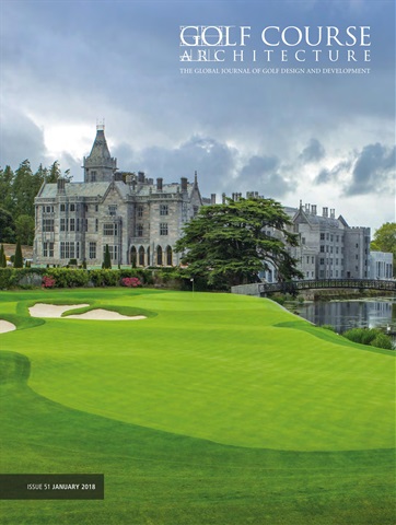 Golf Course Architecture issue January 2018