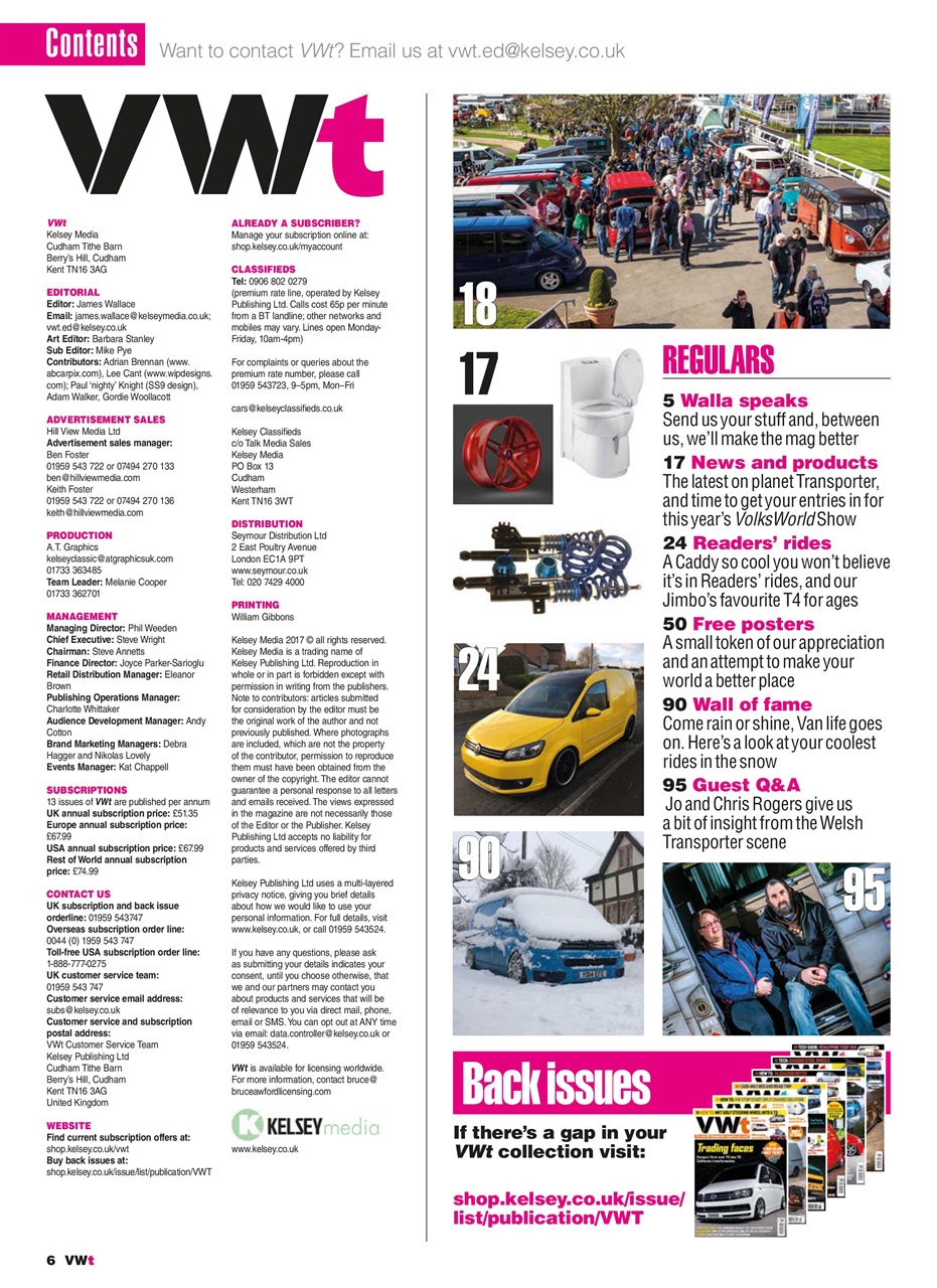 VWt Magazine Preview Pages