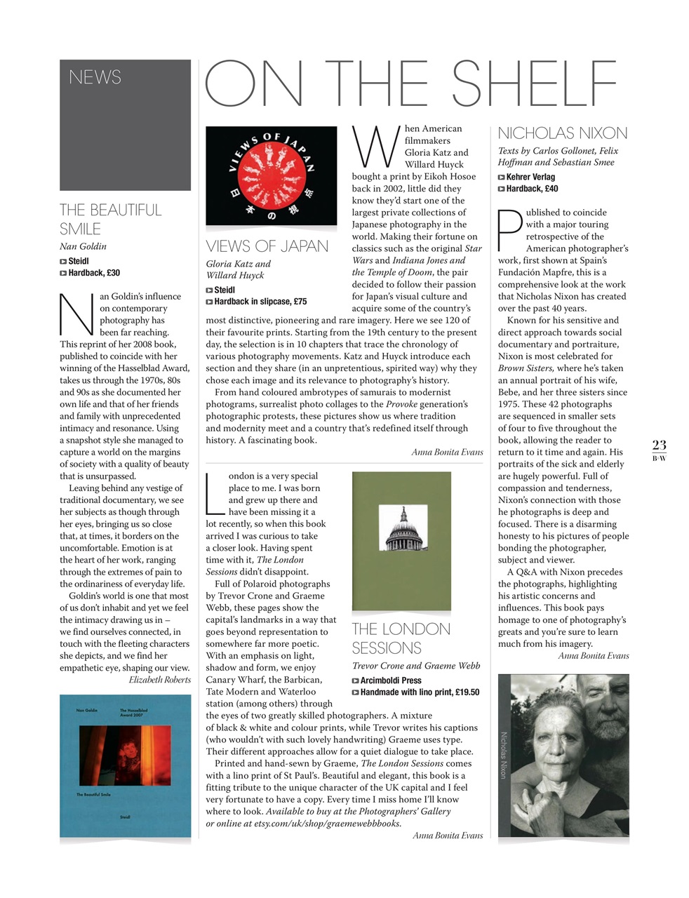 Black+White Photography Preview Pages