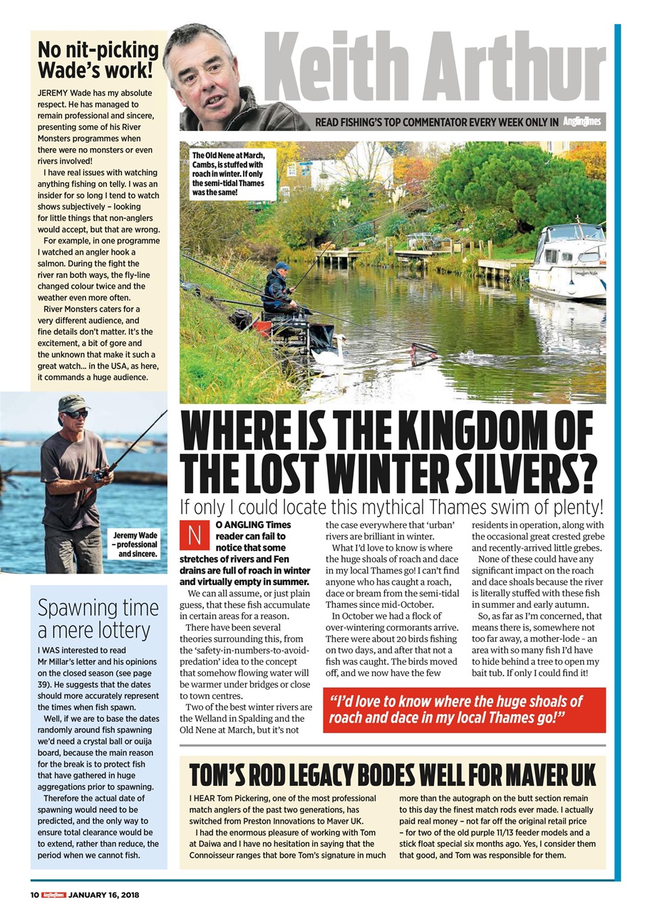 Angling Times Preview Pages