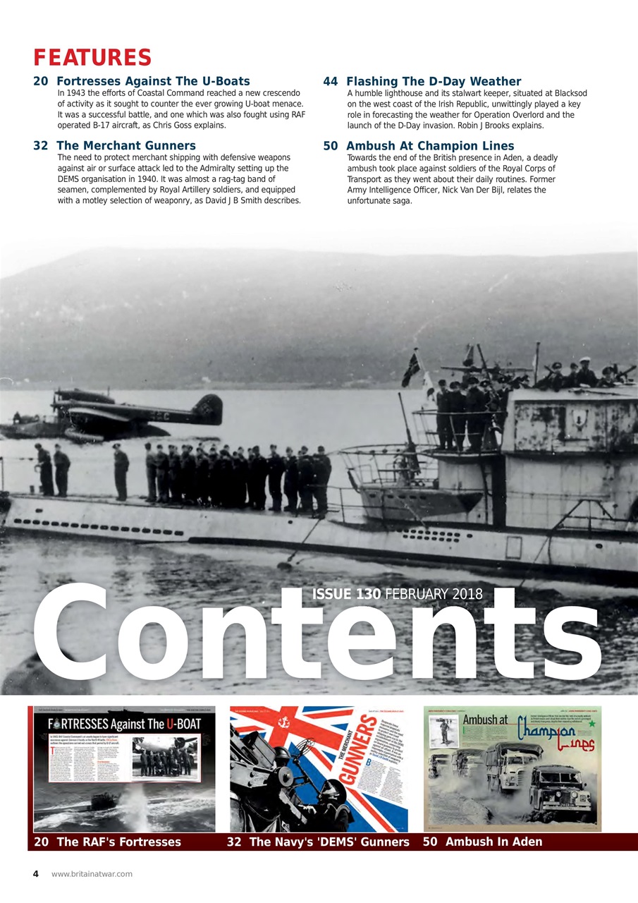 Britain at War Magazine Preview Pages
