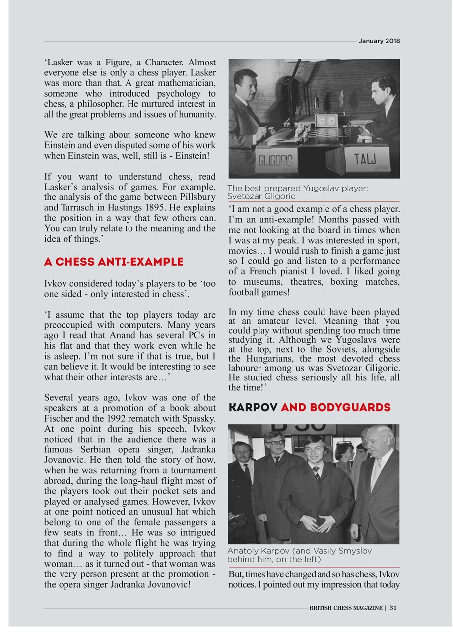 British Chess Magazine Preview Pages